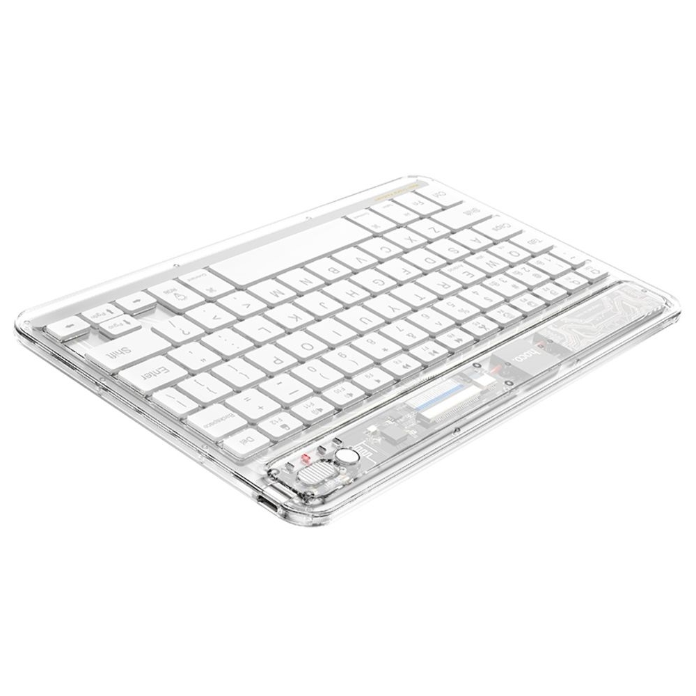 Клавиатура беспроводная Hoco S55 (ENG), белая