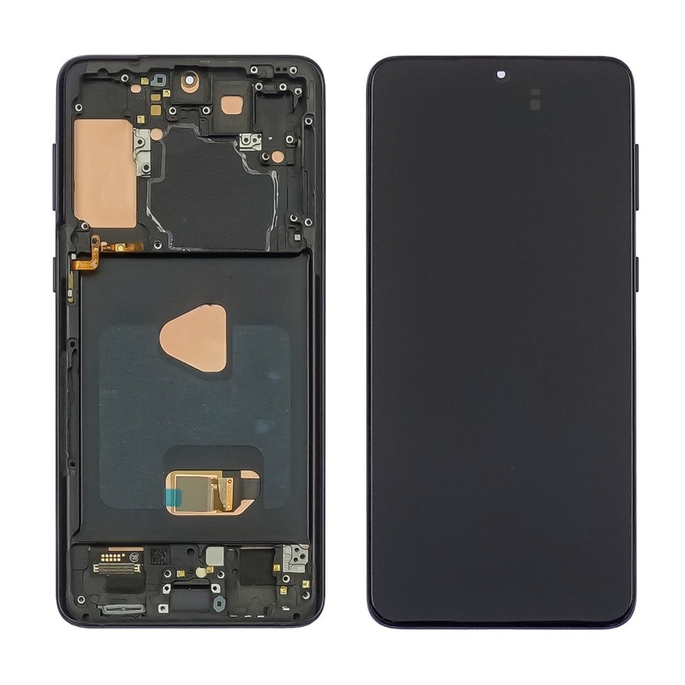 Дисплей Samsung SM-G996 Galaxy S21 Plus 5G, чорний | з тачскріном | в передній панелі | High Copy, OLED | дисплейный модуль, экран