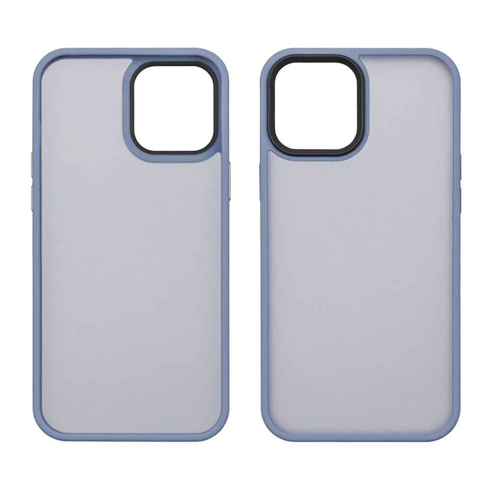 Чехол Colorful Matte Case Apple iPhone 15 Plus, синий, Люкс