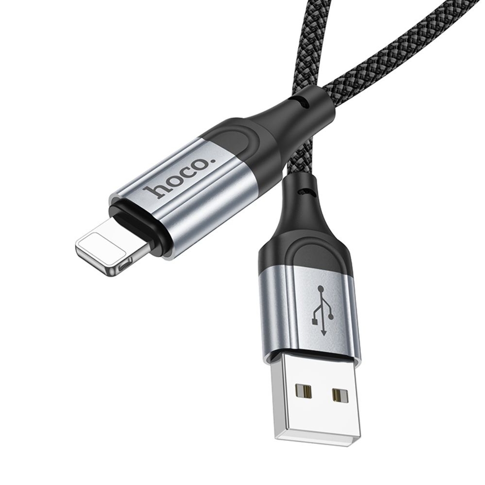 USB-кабель Hoco X102, Lightning, черный