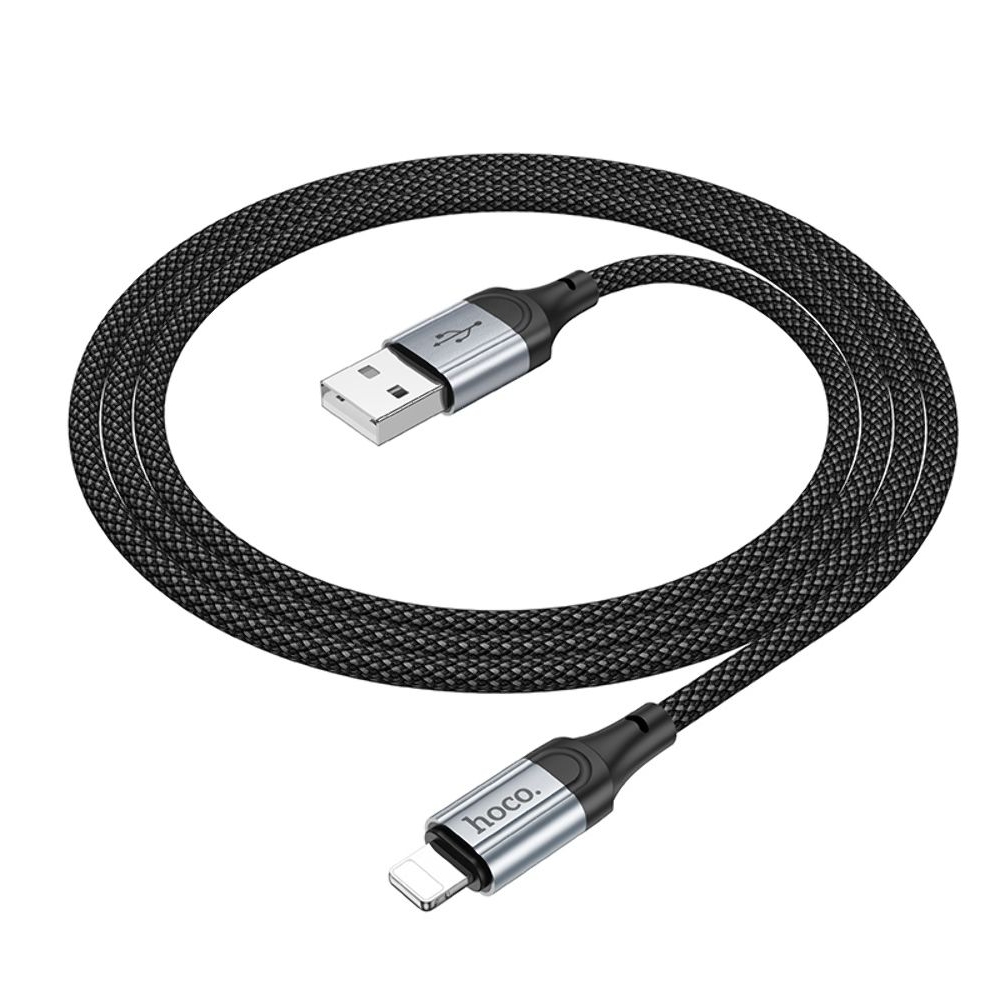 USB-кабель Hoco X102, Lightning, черный