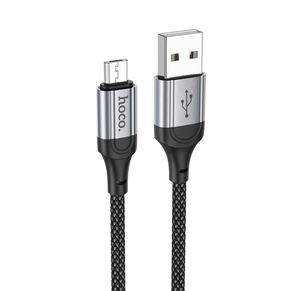 USB-кабель Hoco X102, MicroUSB, черный