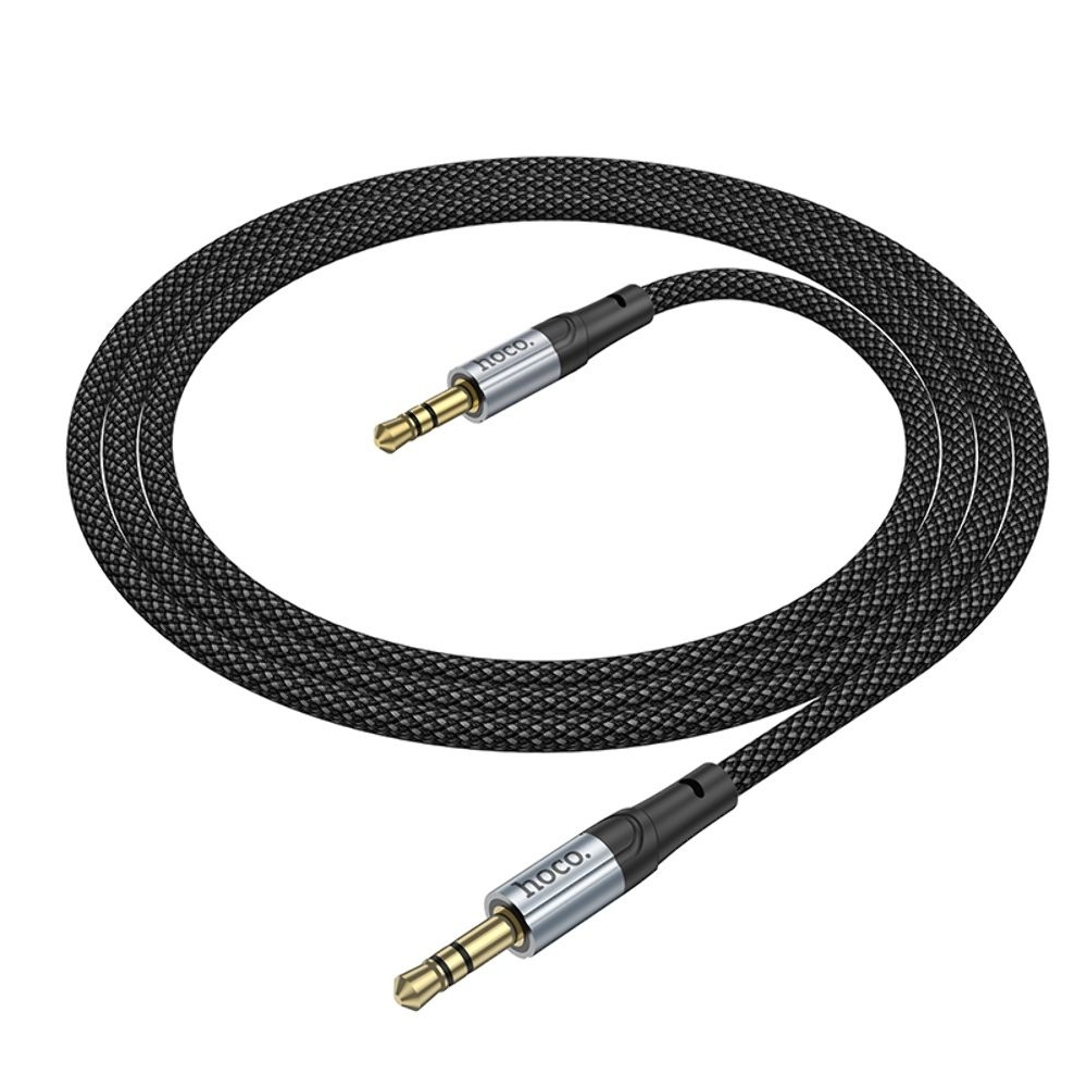 AUX-кабель Hoco UPA26, Jack 3.5 на Jack 3.5, 100 см, черный