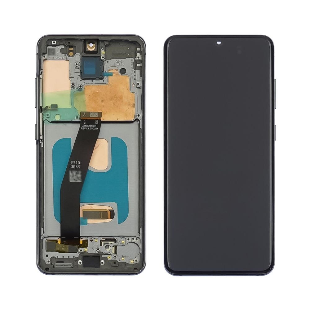 Дисплей Samsung SM-G980 Galaxy S20, SM-G981 Galaxy S20 5G, сріблястий | з тачскріном | в передній панелі | High Copy, OLED, на версії Android 14 і вище працювати не буде! | дисплейный модуль, экран