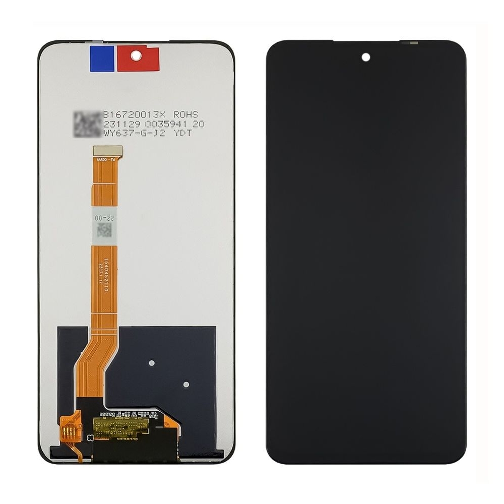Дисплей Oppo A58, черный | с тачскрином | Original (PRC) | дисплейный модуль, экран, монитор