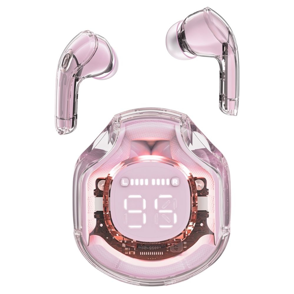 Бездротові TWS навушники Acefast T8, вакуумные, розовые | беспроводные наушники
