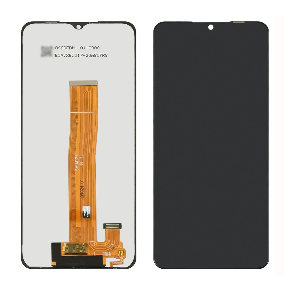 Дисплей Samsung SM-M127 Galaxy M12, черный | с тачскрином | Original (PRC), Service Pack | дисплейный модуль, экран