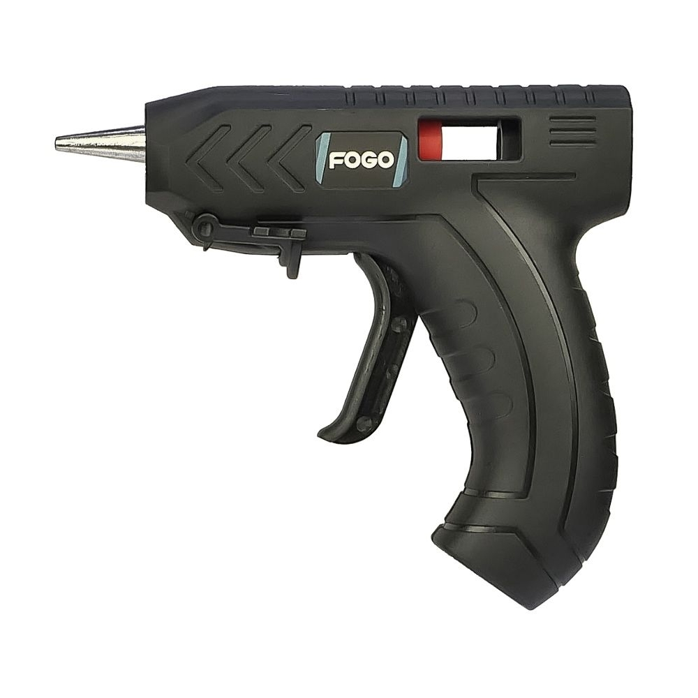 Термоклеевой пистолет Fogo с аккумулятором 1800 mAh, 15 Вт, сопло d=2mm, клей d=7mm