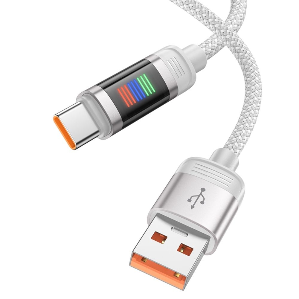 Кабель Hoco U126 USB to Type-C 1m серый