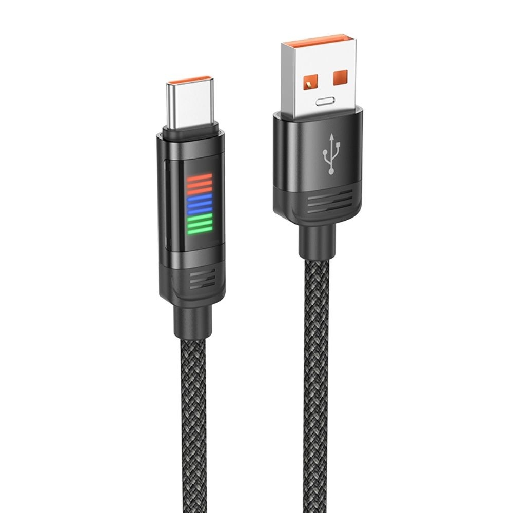 Кабель Hoco U126 USB to Type-C 1m черный