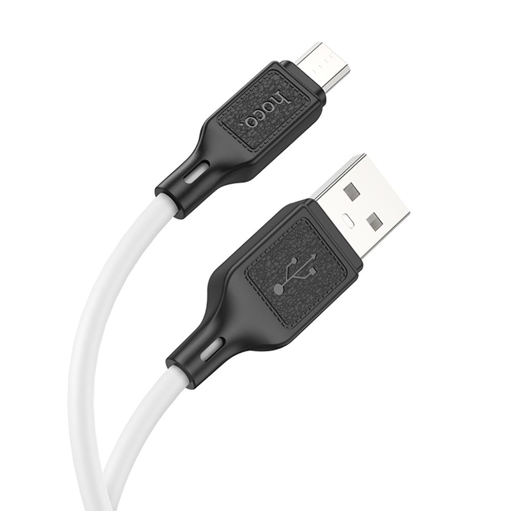 Кабель Hoco X90 USB to MicroUSB 1m, білий