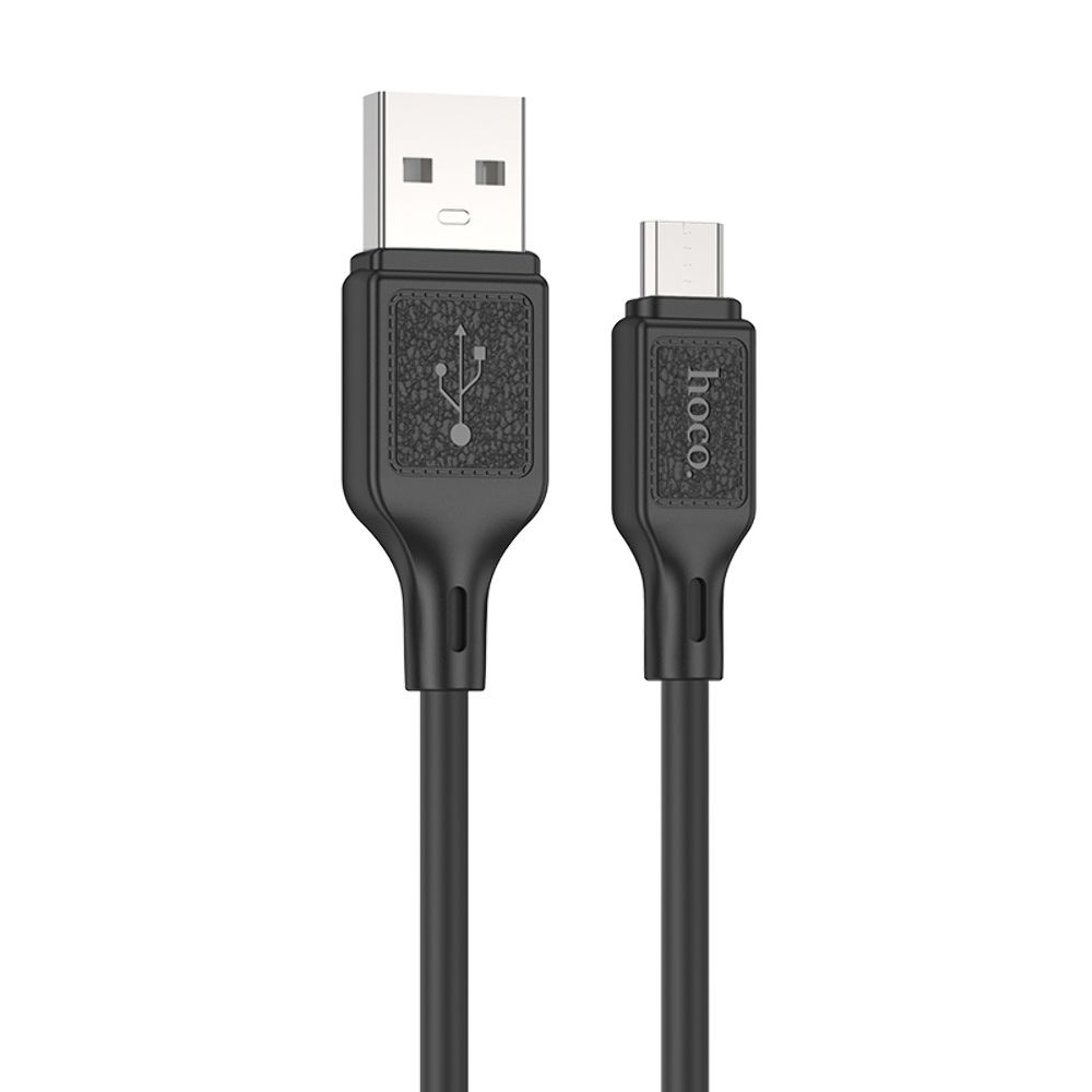 Кабель Hoco X90 USB to MicroUSB 1m, чорний