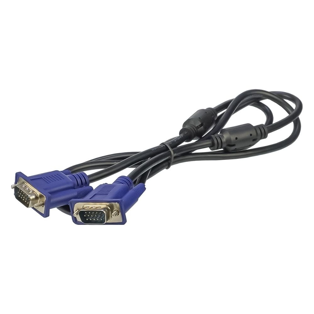 Мультимедийный кабель VGA-VGA 1.5m, чорний