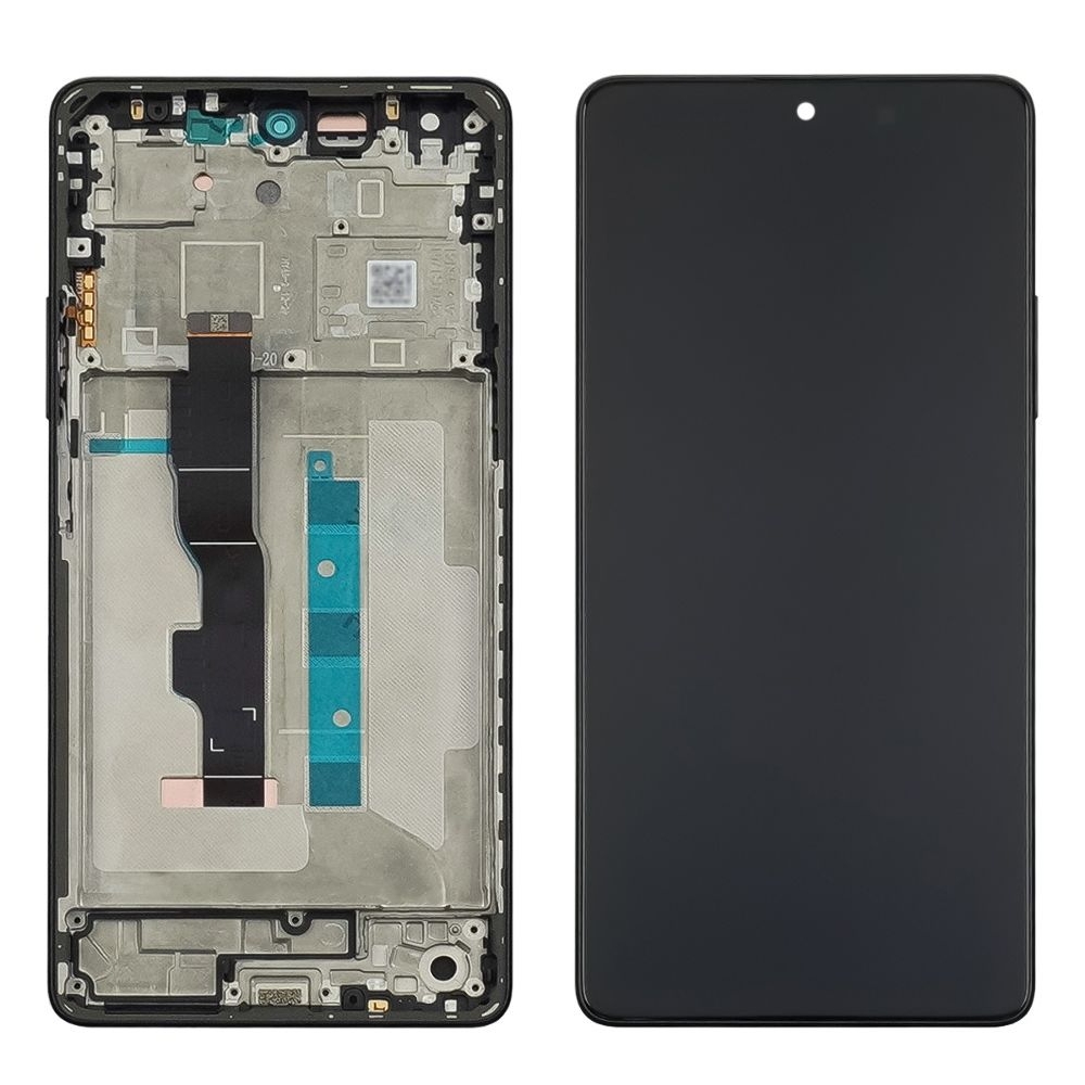 Дисплей Xiaomi Redmi Note 13 (5G), черный | с тачскрином | с передней панелью | High Copy, OLED | дисплейный модуль, экран