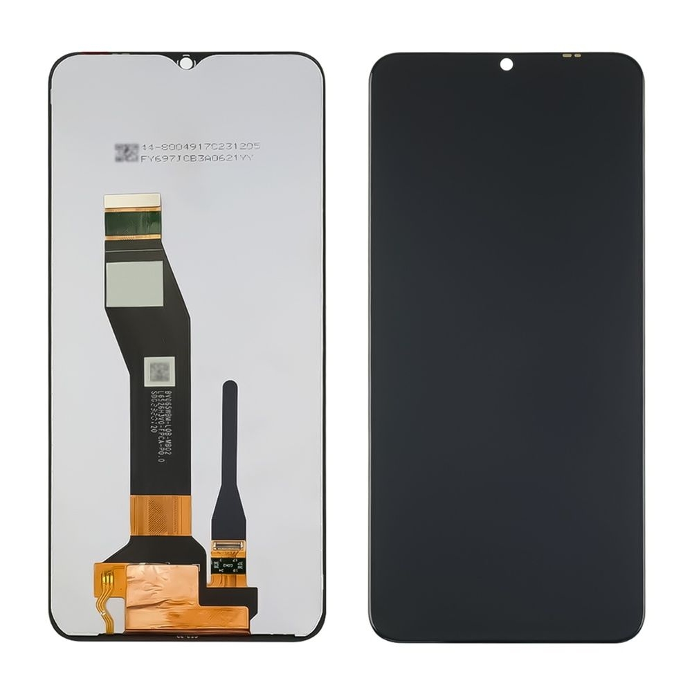 Дисплей Motorola Moto E13, XT2345, черный | с тачскрином | Original (PRC), Service Pack | дисплейный модуль, экран