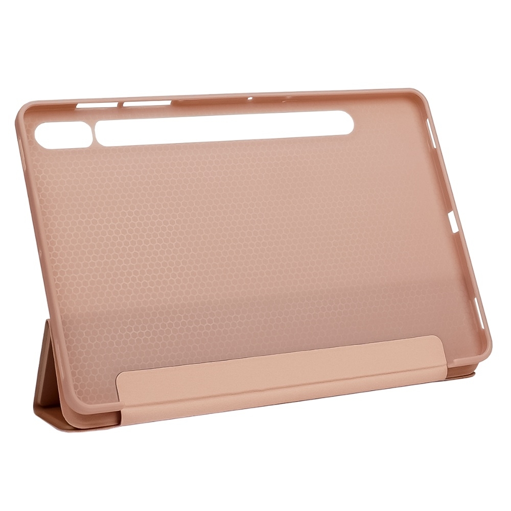 Чехол-книжка Honeycomb Case для Samsung SM-X510 Galaxy Tab S9 FE, SM-X516 Galaxy Tab S9 FE, розовый