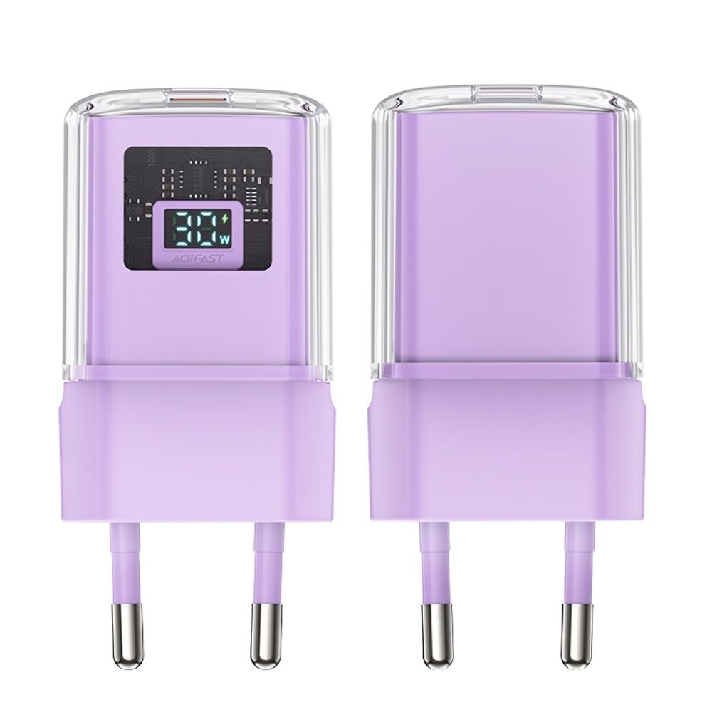 Сетевое зарядное устройство Acefast A53 Type-C PD30W фиолетовое