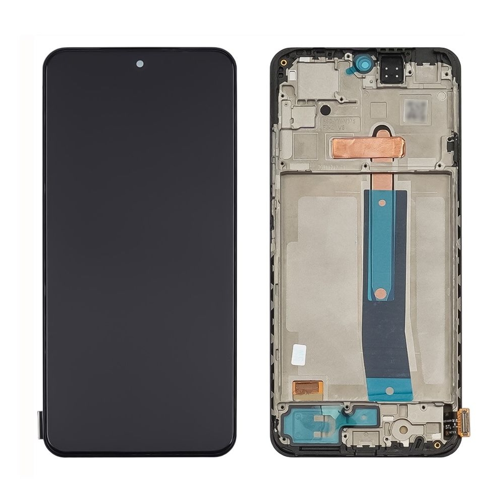 Дисплей Xiaomi Redmi Note 11S, 2201117SG, 2201117SI, 2201117SL, 2201117SY, чорний | з тачскріном | в передній панелі | High Copy, OLED | дисплейный модуль, экран