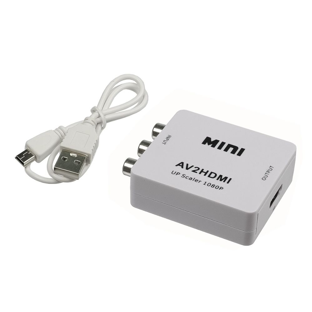 Конвертер AV to HDMI white