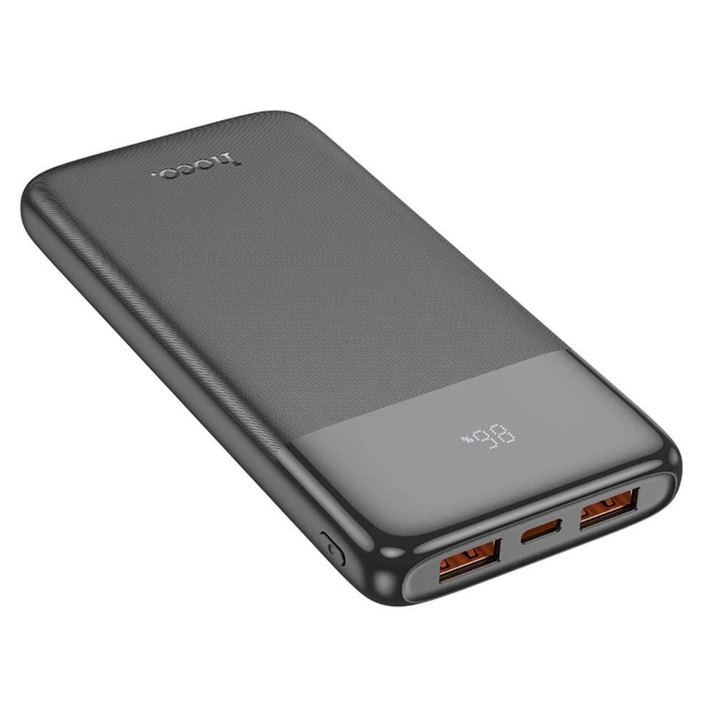 Power bank Hoco J121, 10000 mAh, 22.5 Вт Power Delivery (20 Вт), с дисплеем, чорний