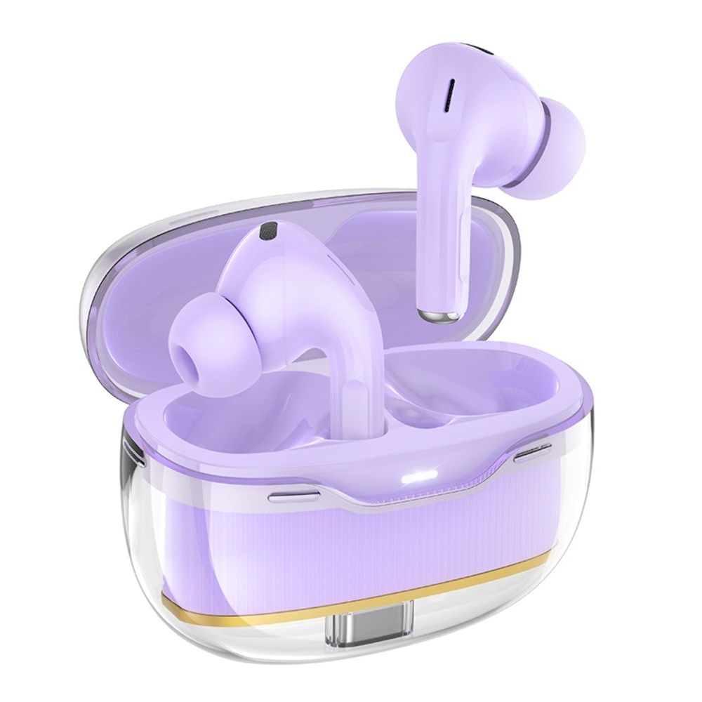 Бездротові TWS навушники Hoco EW54 вакуумные purple | беспроводные наушники