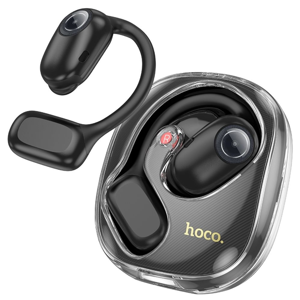 Бездротові навушники Hoco EA3 открытые TWS black | беспроводные наушники
