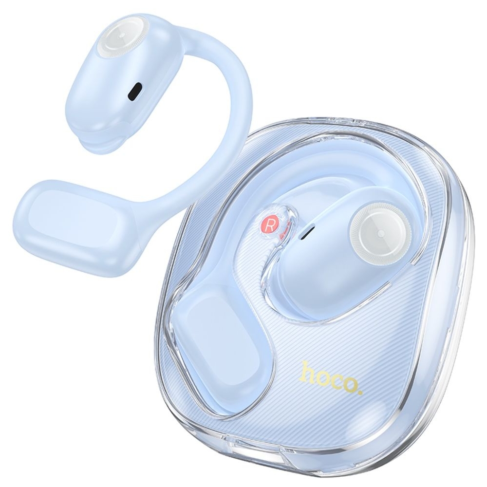 Бездротові навушники Hoco EA3 открытые TWS blue | беспроводные наушники