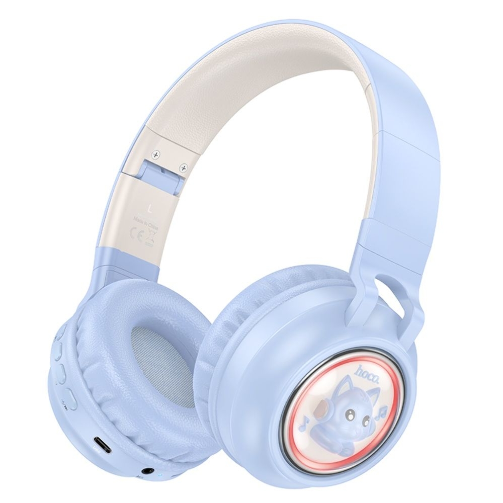 Бездротові навушники Hoco W50 накладные blue | беспроводные наушники