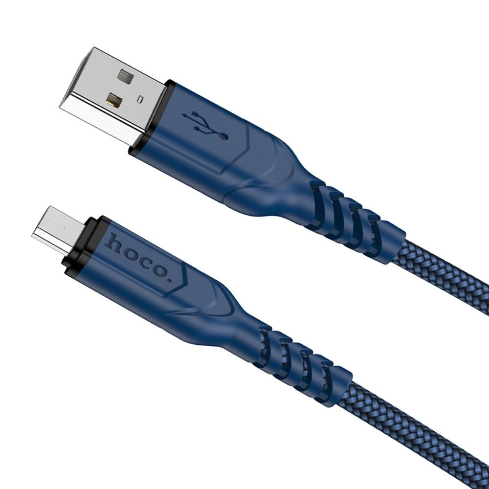Кабель Hoco X59 USB to MicroUSB 2m blue