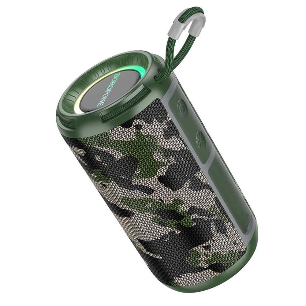 Портативная Bluetooth колонка Borofone BR37 camouflage green