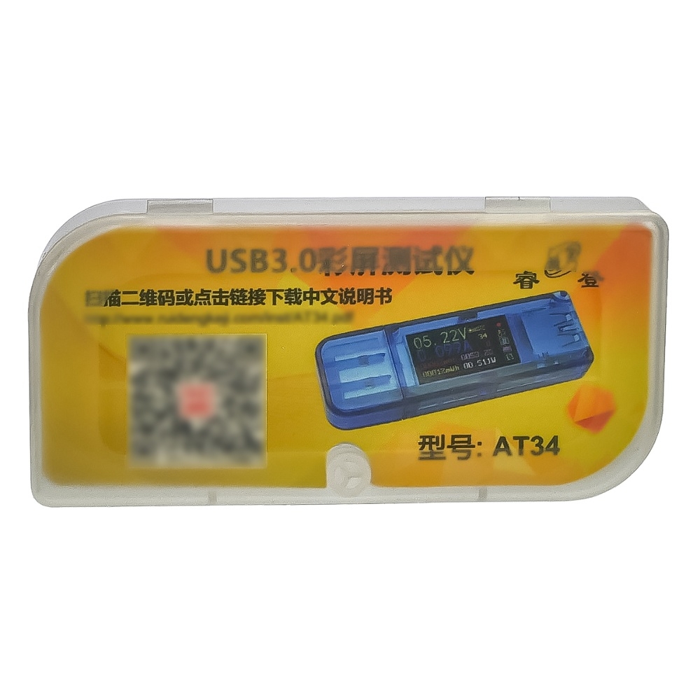 USB Charger Doctor AT34 многофункциональный с ЖК-дисплеем (USB 3.0, 30V, 4A)