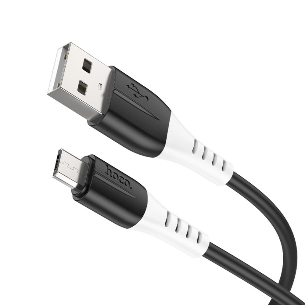 USB кабель Hoco X82 Micro 2.4A 1m черный