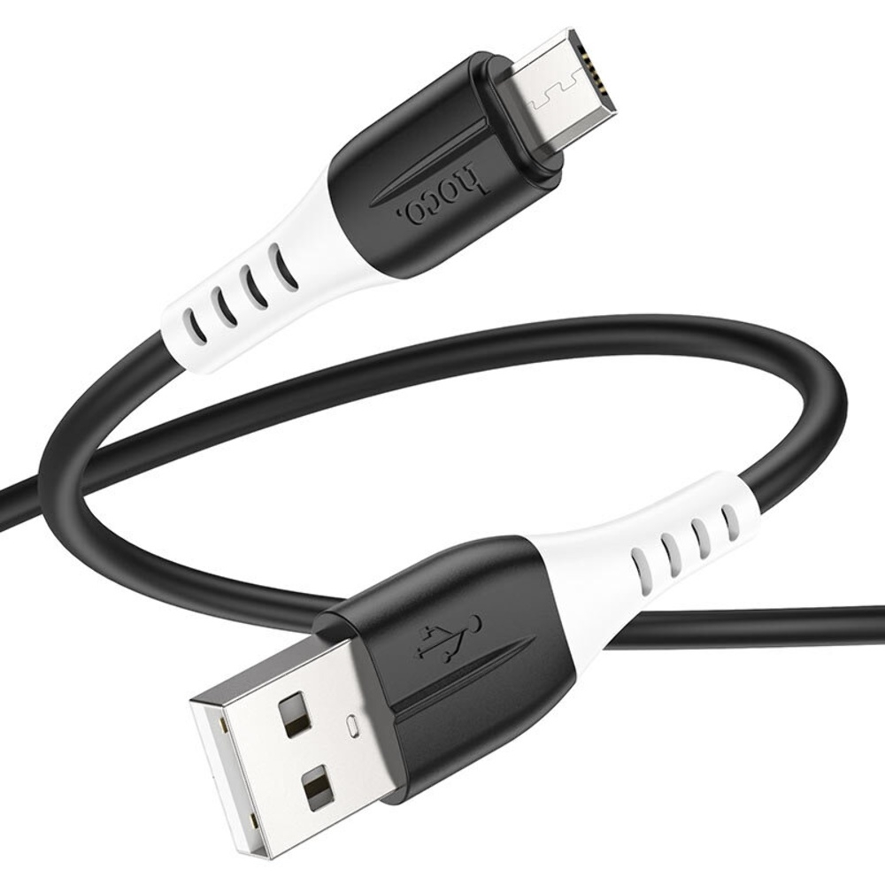 USB кабель Hoco X82 Micro 2.4A 1m черный