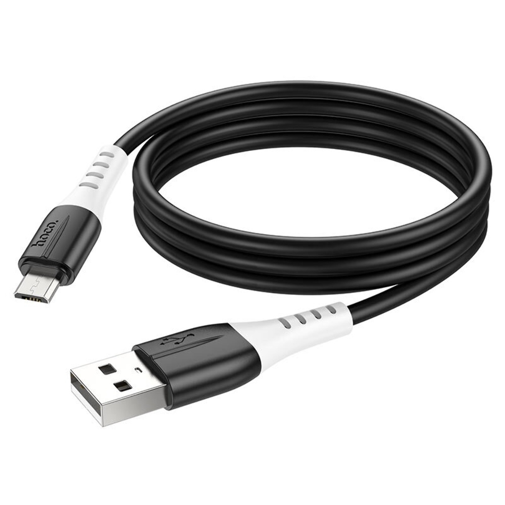 USB кабель Hoco X82 Micro 2.4A 1m черный