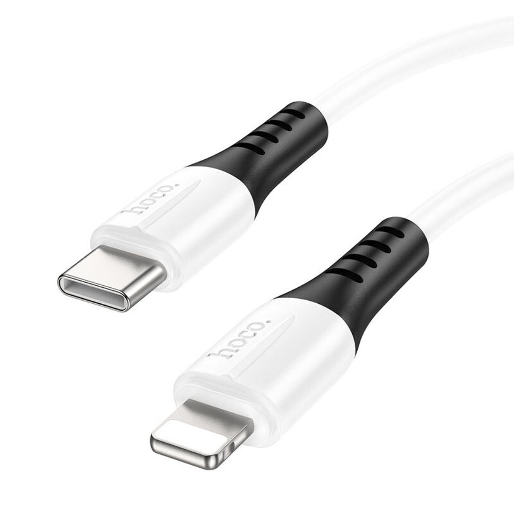 USB кабель Hoco X82 Type-C - Lightning 3A 20W PD 1m белый