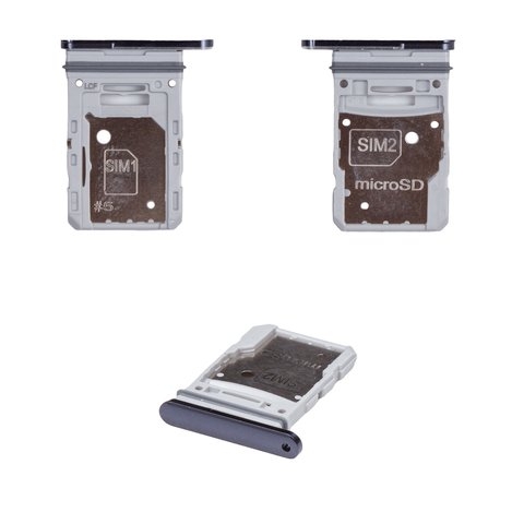 Тримач (лоток) SIM-карты Samsung SM-G780 Galaxy S20 FE, синій, Cloud navy, Original (PRC) | держатель СИМ-карты