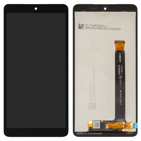 Дисплей Samsung SM-G525 Galaxy Xcover 5, черный | с тачскрином | High Copy | дисплейный модуль, экран, монитор