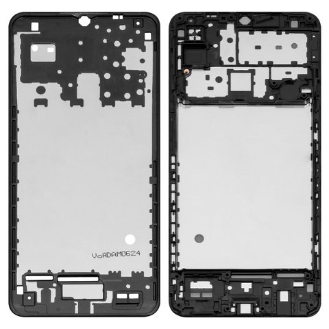 Средняя часть корпуса Samsung SM-M127 Galaxy M12, черная, рамка крепления дисплея, Original (PRC), (сердцевина, основа, станина, середина)