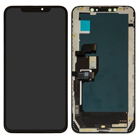 Дисплей Apple iPhone XS Max, чорний | з тачскріном | High Copy, OLED, GW | дисплейный модуль, экран