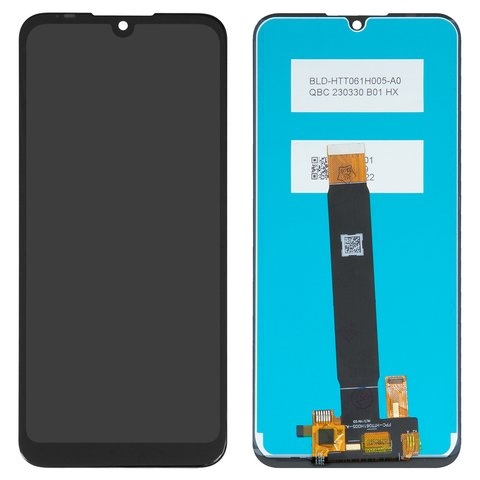 Дисплей Motorola Moto E6 Plus, PAGA0004, чорний | з тачскріном | High Copy | дисплейный модуль, экран