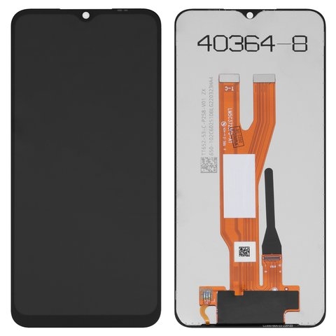 Дисплей Samsung SM-A032 Galaxy A03 Core, черный | с тачскрином | Original (реновация) | дисплейный модуль, экран