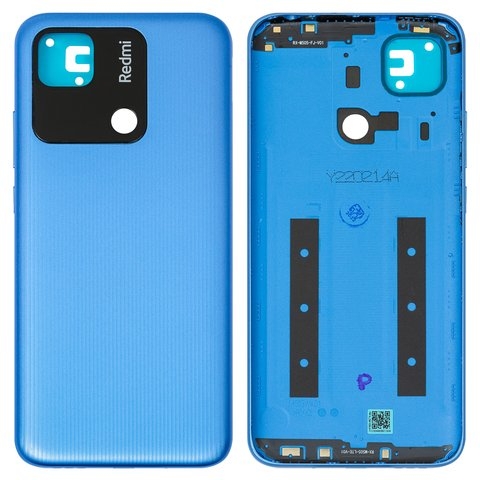 Задняя крышка Xiaomi Redmi 10A, 220233L2C, 220233L2G, 220233L2I, синяя, Original (PRC) | корпус, панель аккумулятора, АКБ, батареи