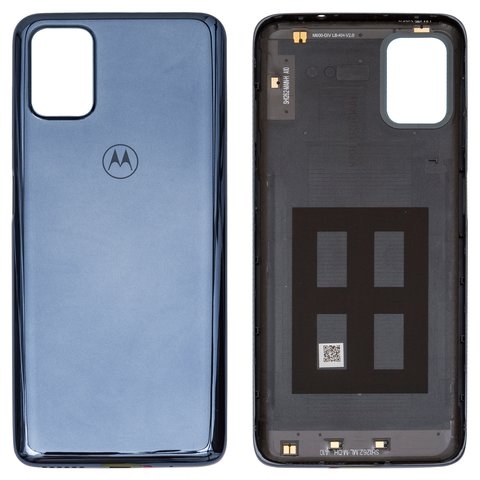Задняя крышка Motorola XT2087 Moto G9 Plus, синяя, indigo blue 