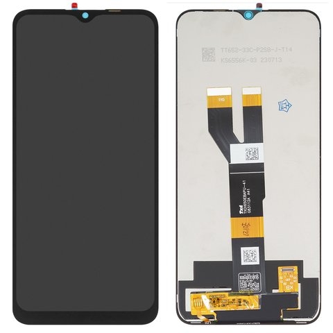 Дисплей Realme C11 2021, RMX3231, черный | с тачскрином | High Copy | дисплейный модуль, экран