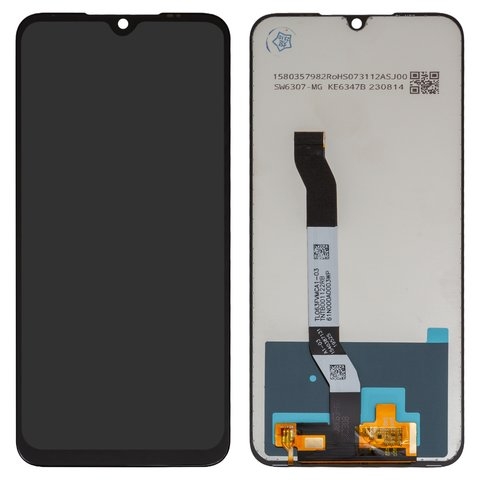Дисплей Xiaomi Redmi Note 8 (2021), M1908C3JGG, чорний | з тачскріном | High Copy | дисплейный модуль, экран