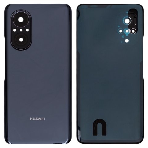 Задняя крышка Huawei Nova 9 SE, черная, со стеклом камеры, Original (PRC) | корпус, панель аккумулятора, АКБ, батареи