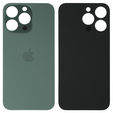 Задняя крышка Apple iPhone 13 Pro, зеленая, Alpine Green, не нужно снимать стекло камеры, big hole, Original (PRC) | корпус, панель аккумулятора, АКБ, батареи