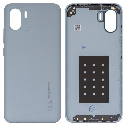 Задняя крышка Xiaomi Redmi A1, голубая, light, синяя 
