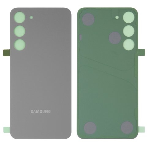 Задняя крышка Samsung SM-S916 Galaxy S23 Plus, серая, Graphite, Original (PRC) | корпус, панель аккумулятора, АКБ, батареи
