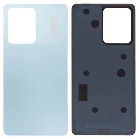 Задняя крышка Xiaomi Poco X5 Pro, синяя, Original (PRC) | корпус, панель аккумулятора, АКБ, батареи